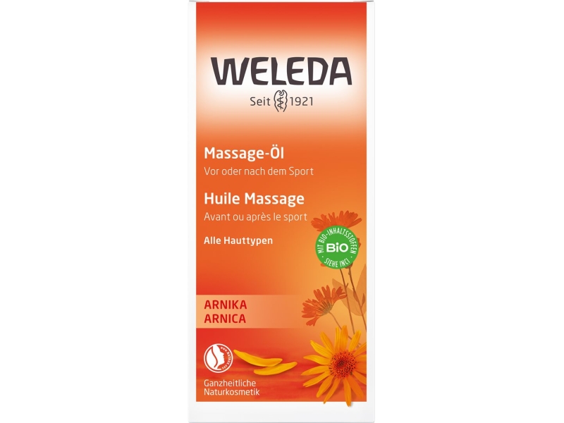 WELEDA olio massage arnica flacone 50 ml