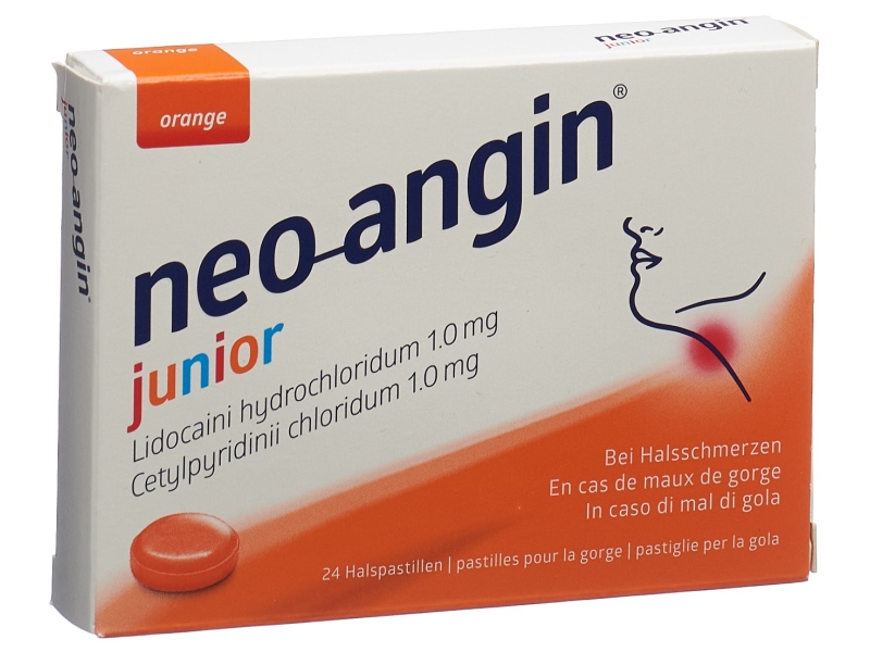 NEO-ANGIN junior pastiglie per la gola 24 pezzi