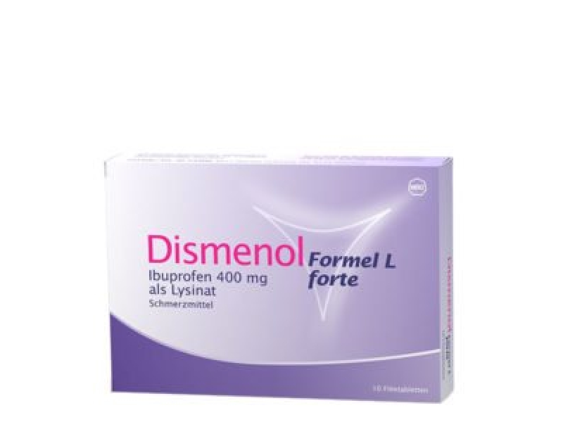 DISMENOL Formule L forte comprimés pelliculés 400 mg 10 pièces