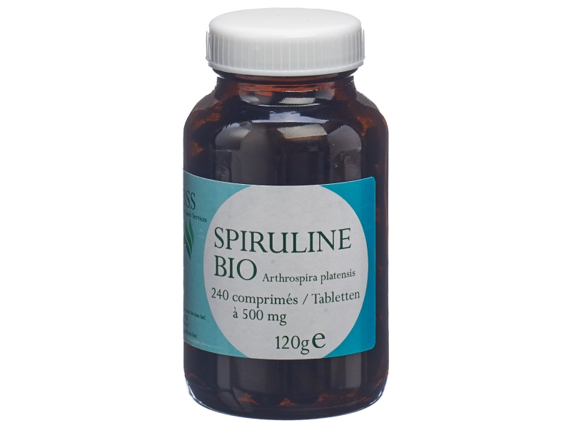 FLAMANT VERT Spiruline comprims 500 mg bio 240 pièces