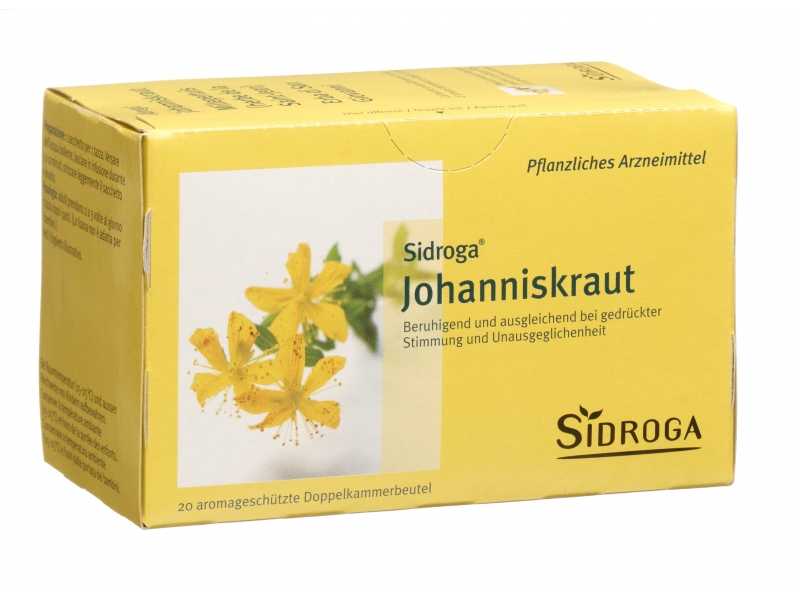 SIDROGA Johanniskraut 20 Beutel 1.75 g