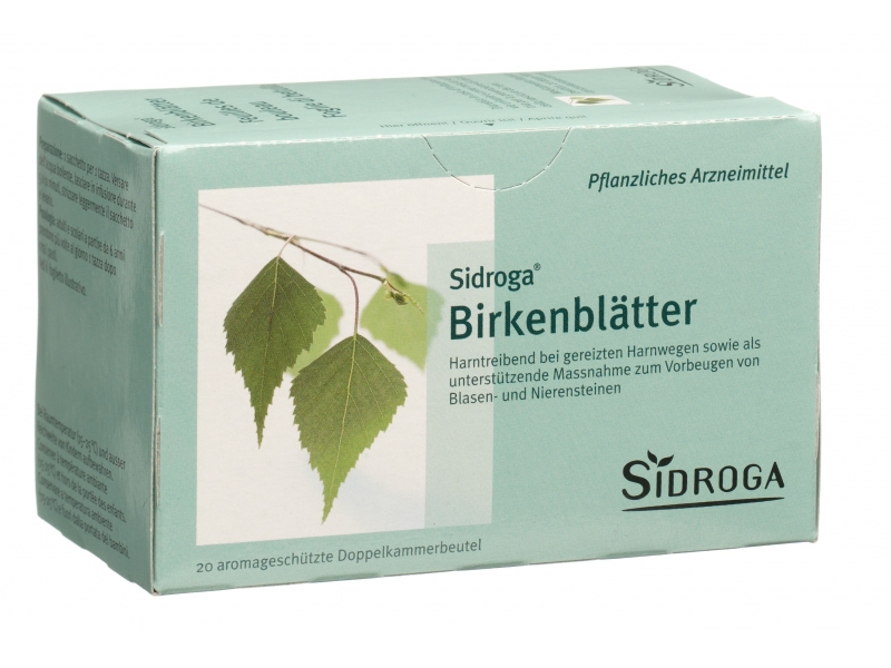 SIDROGA Birkenblätter 20 Beutel 1.5 g