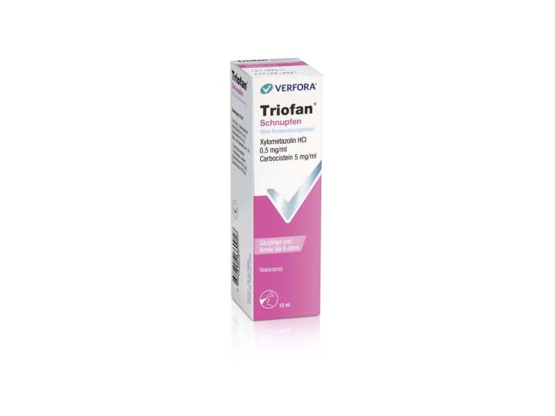 TRIOFAN Raffredore senza conservante Spray nasale bambini piccoli e lattanti 10 ml
