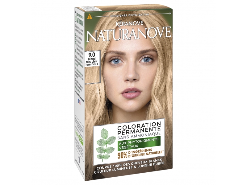 NATURANOVE Coloration 9 Blond Très Clair Lumineux