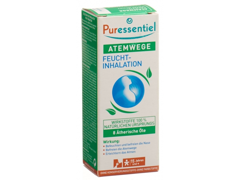PURESSENTIEL Inhalation Humide Respiratoire Bio Flacon de 50 ml