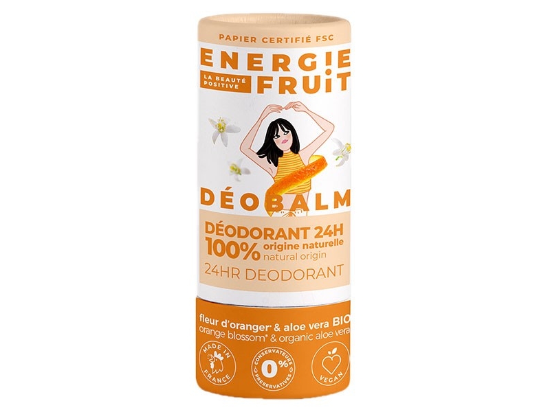 ENERGIE FRUIT Deobalm fleur d'oranger & aloé vera bio 24h 30 ml