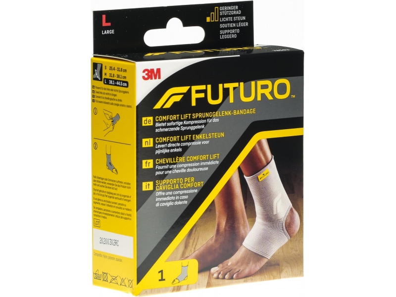 3M Futuro Supporto per Caviglia Comfort, Taglia L